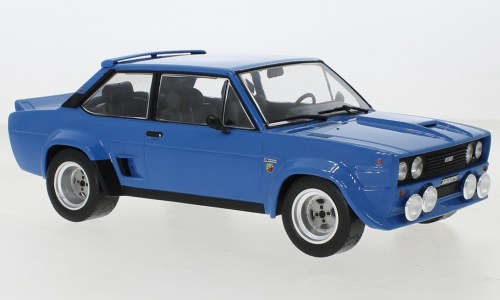 IXO Fiat 131 Abarth, blu 1980, 1:18 cmc129